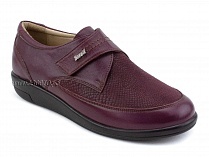 231161 Сурсил-Орто (Sursil-Ortho), туфли для взрослых, кожа, стрейч, бордовый, полнота 5 в Астане