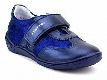 2436-132,522  Тотто (Totto) кроссовки детские ортопедические профилактические, кожа, синий. в Астане
