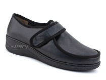 81-22-415/57 Рикосс (Ricoss) туфли для взрослых, кожа, черный, полнота 9 в Астане
