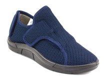 010ПБ-Ж-Т4 С  (77202-33386) Алми (Almi), туфли для взрослых, текстиль, синий в Астане