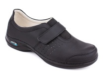 WG111  Норсинг Keap (Nursing Care), туфли для взрослых, кожа, черный в Астане